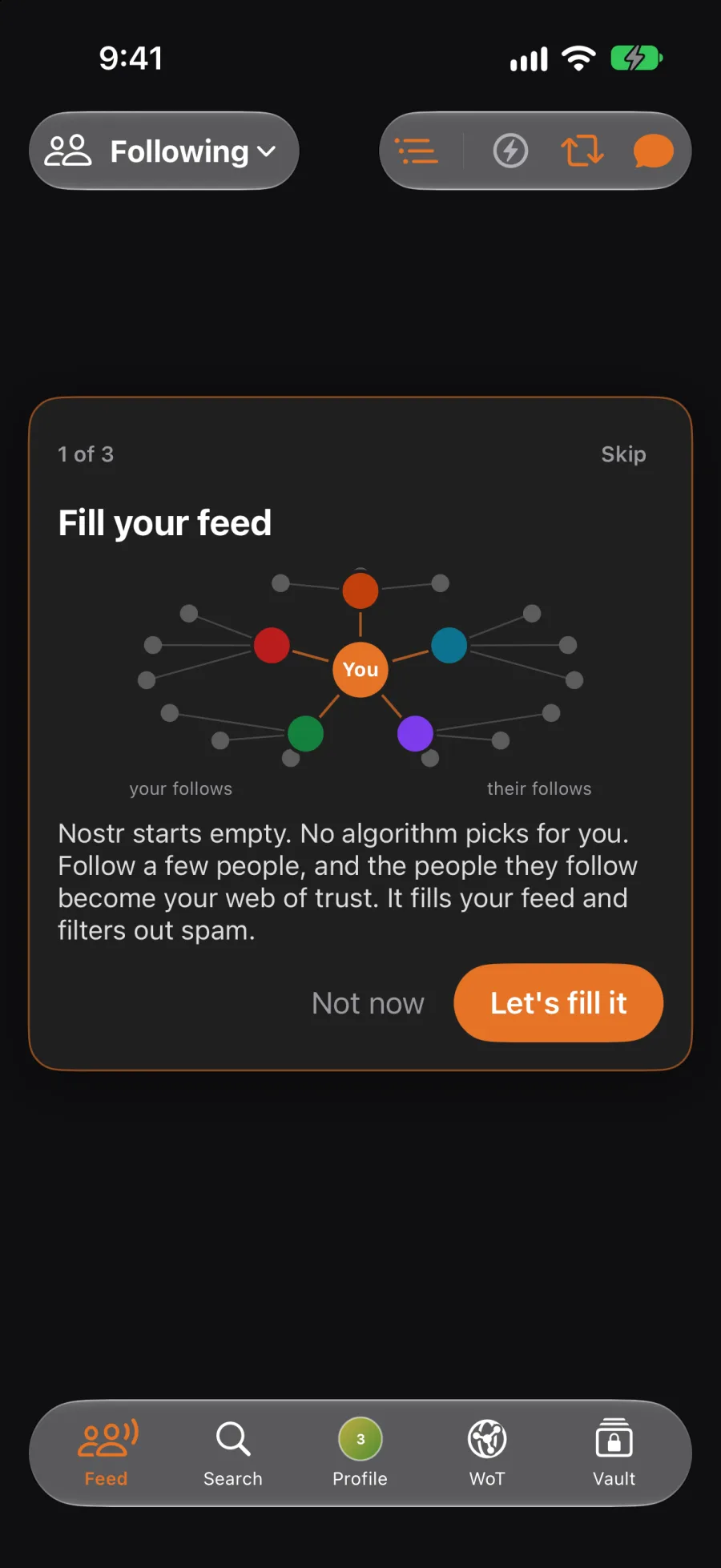 Fill your feed