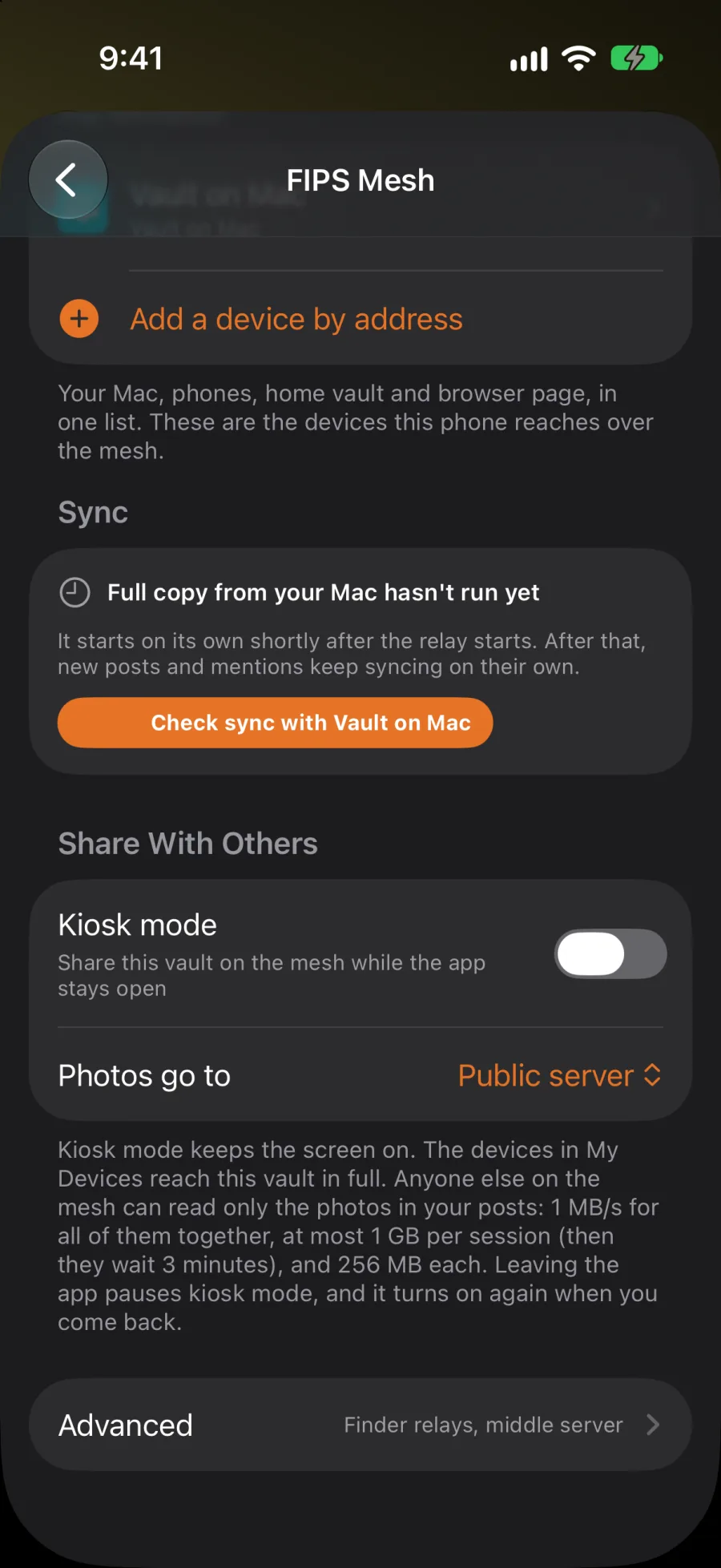 Share With Others on iPhone