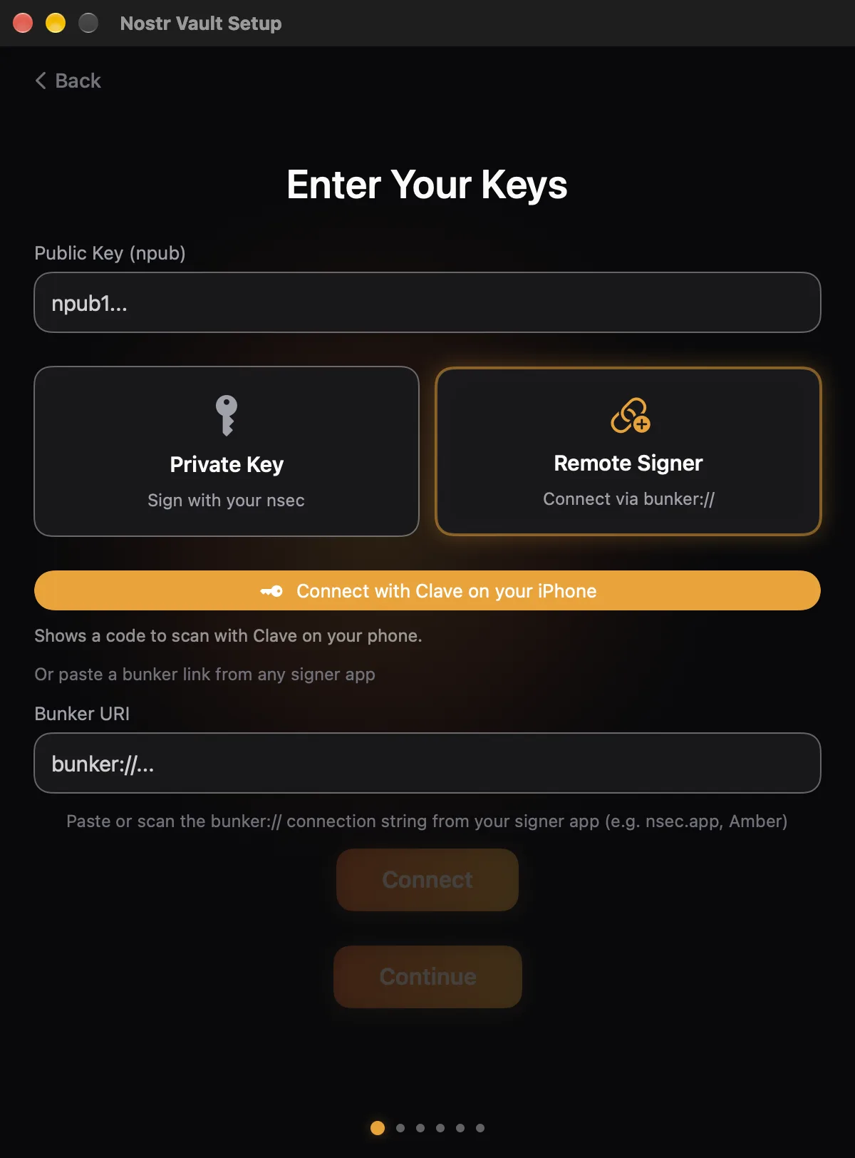 Remote Signer on Mac: Connect with Clave on your iPhone
