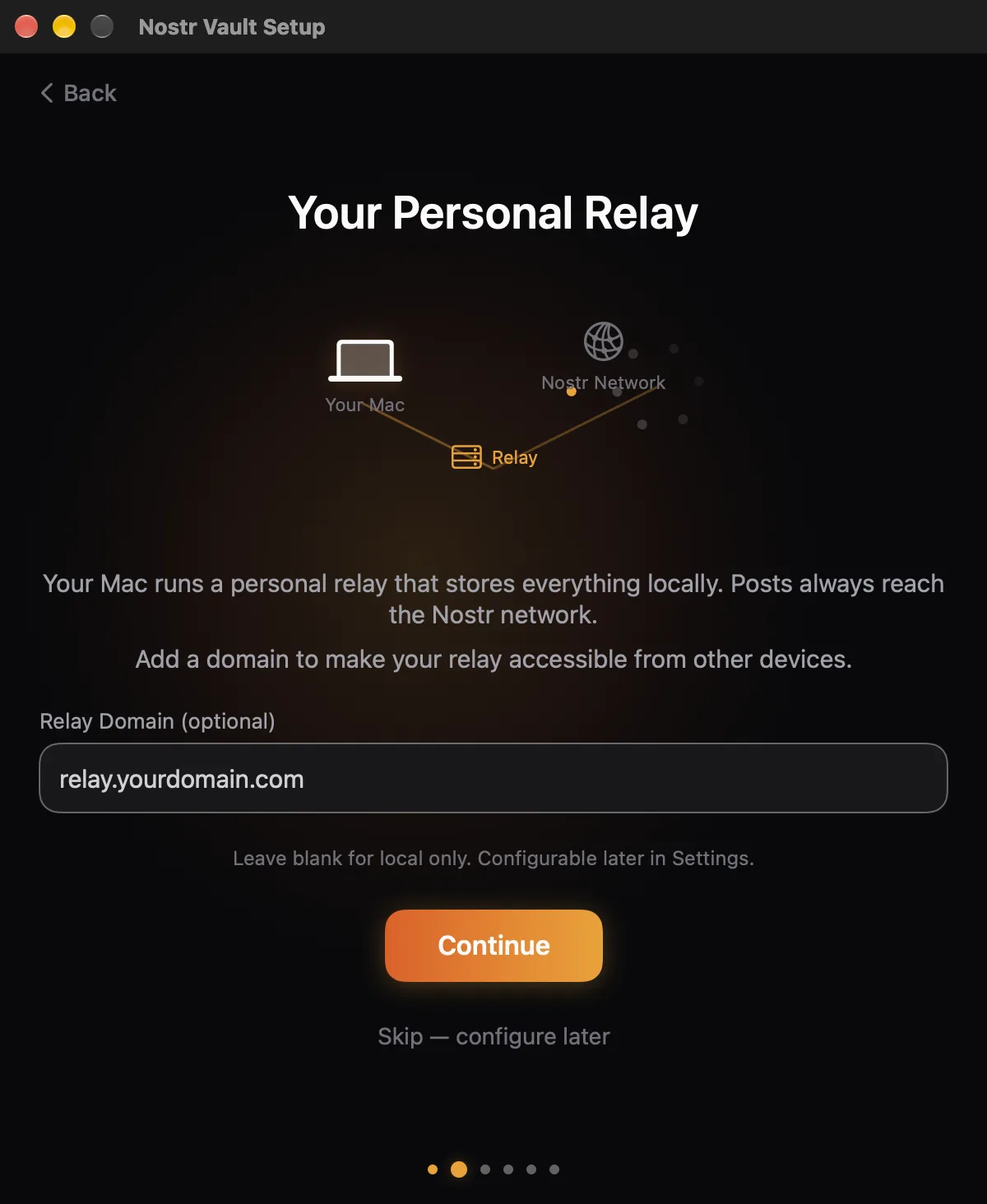 Your Personal Relay